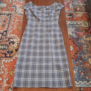 Dresses | Blue And White Dress | Poshmark
